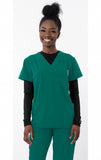 1202 Greentown Hunter Green Top